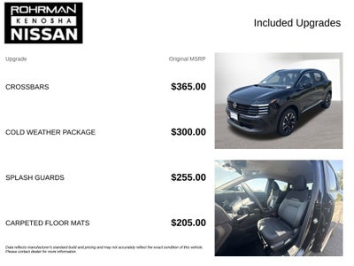 2026 Nissan Kicks SV AWD Cold Weather Package