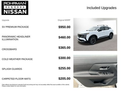 2026 Nissan Kicks SV AWD Premium Package