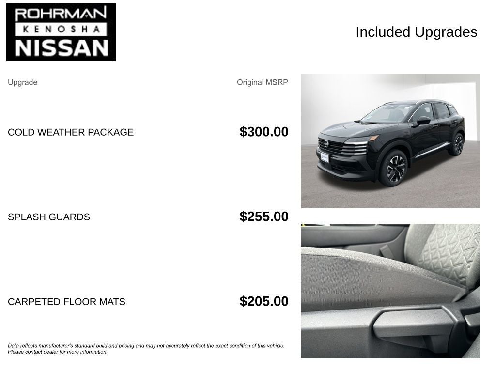 2026 Nissan Kicks SV AWD Cold Weather Package