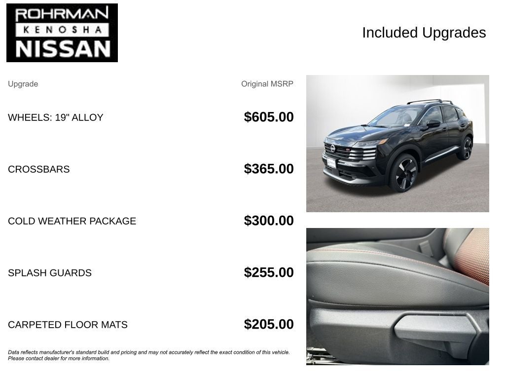 2026 Nissan Kicks SR AWD Cold Weather Package