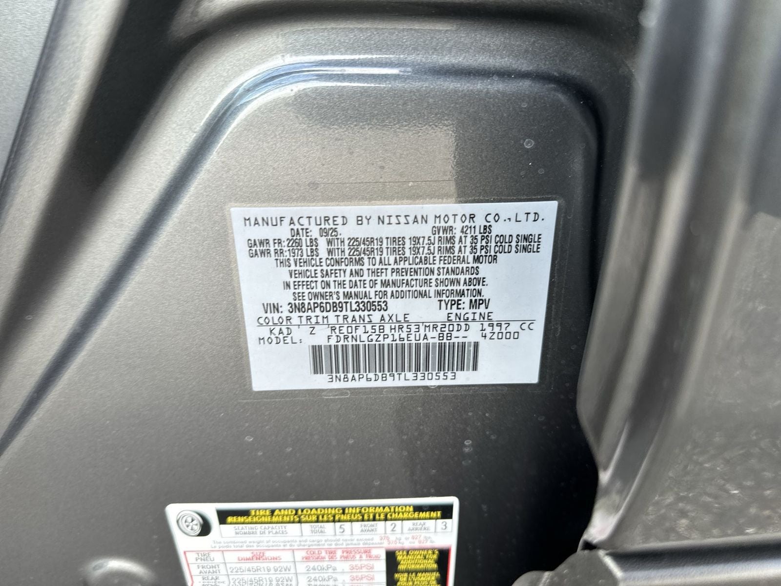 2026 Nissan Kicks SR AWD Cold Weather Package