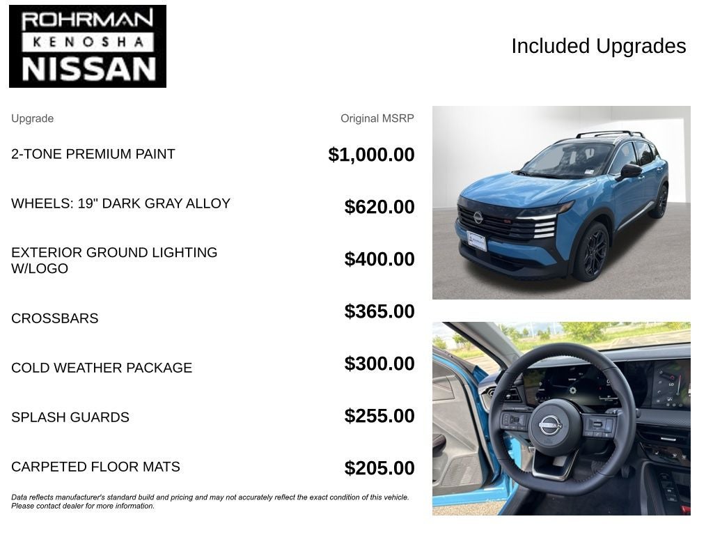 2026 Nissan Kicks SR AWD Cold Weather Package