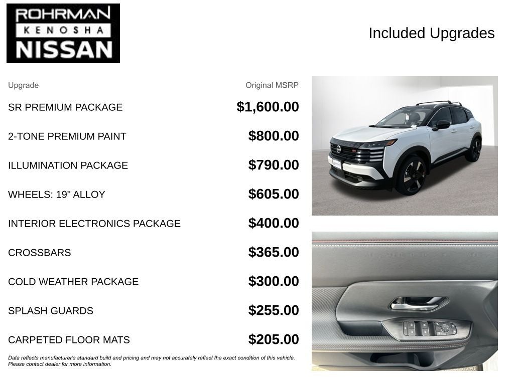 2026 Nissan Kicks SR AWD Premium Package