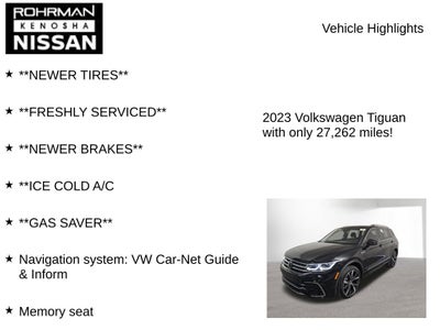 2023 Volkswagen Tiguan 2.0T SEL R-Line