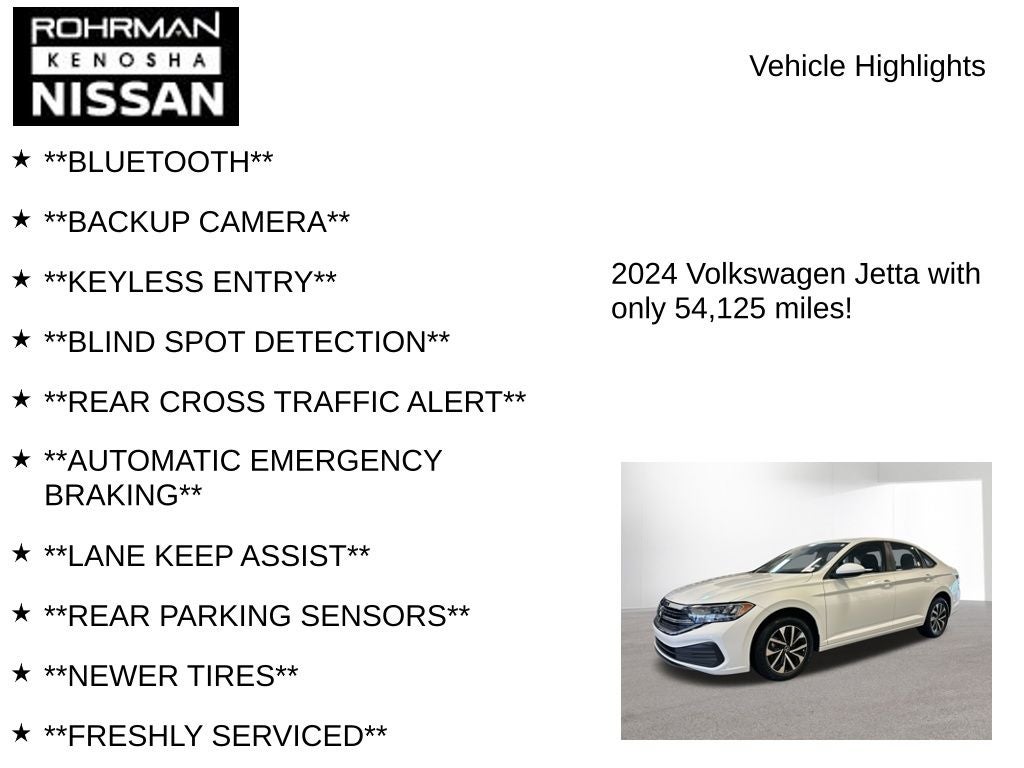 2024 Volkswagen Jetta 1.5T S