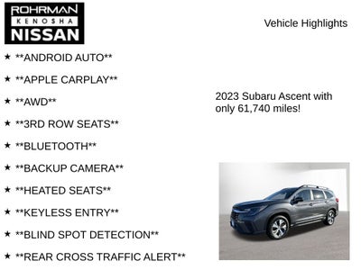 2023 Subaru Ascent Premium
