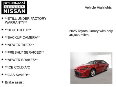 2025 Toyota Camry LE