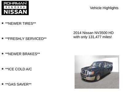 2014 Nissan NV Passenger SV