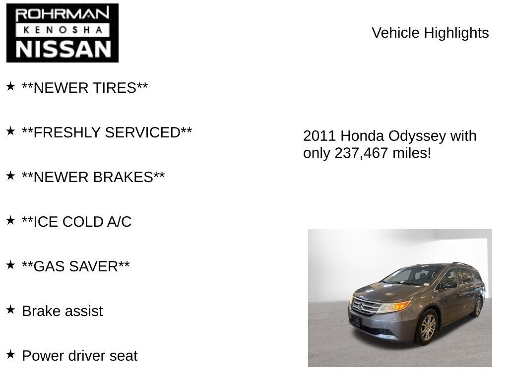 2011 Honda Odyssey EX-L