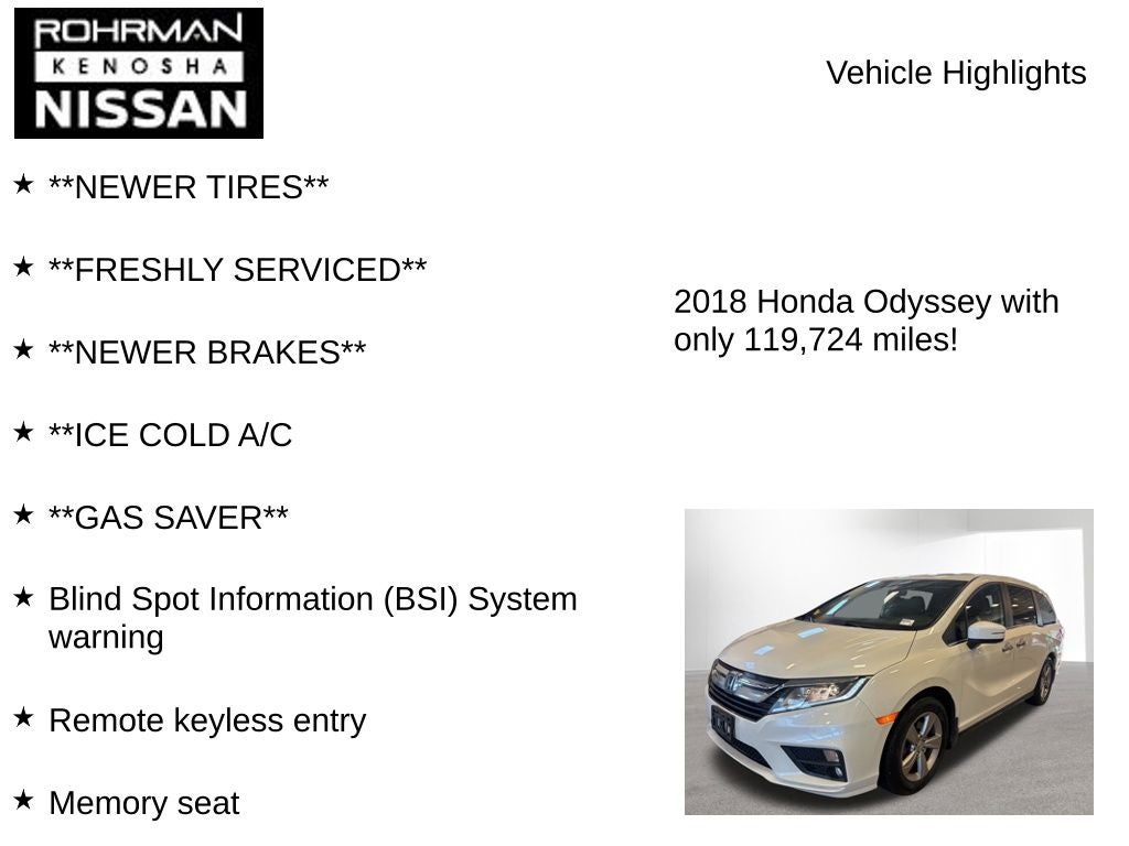 2018 Honda Odyssey EX-L