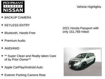 2021 Honda Passport Sport