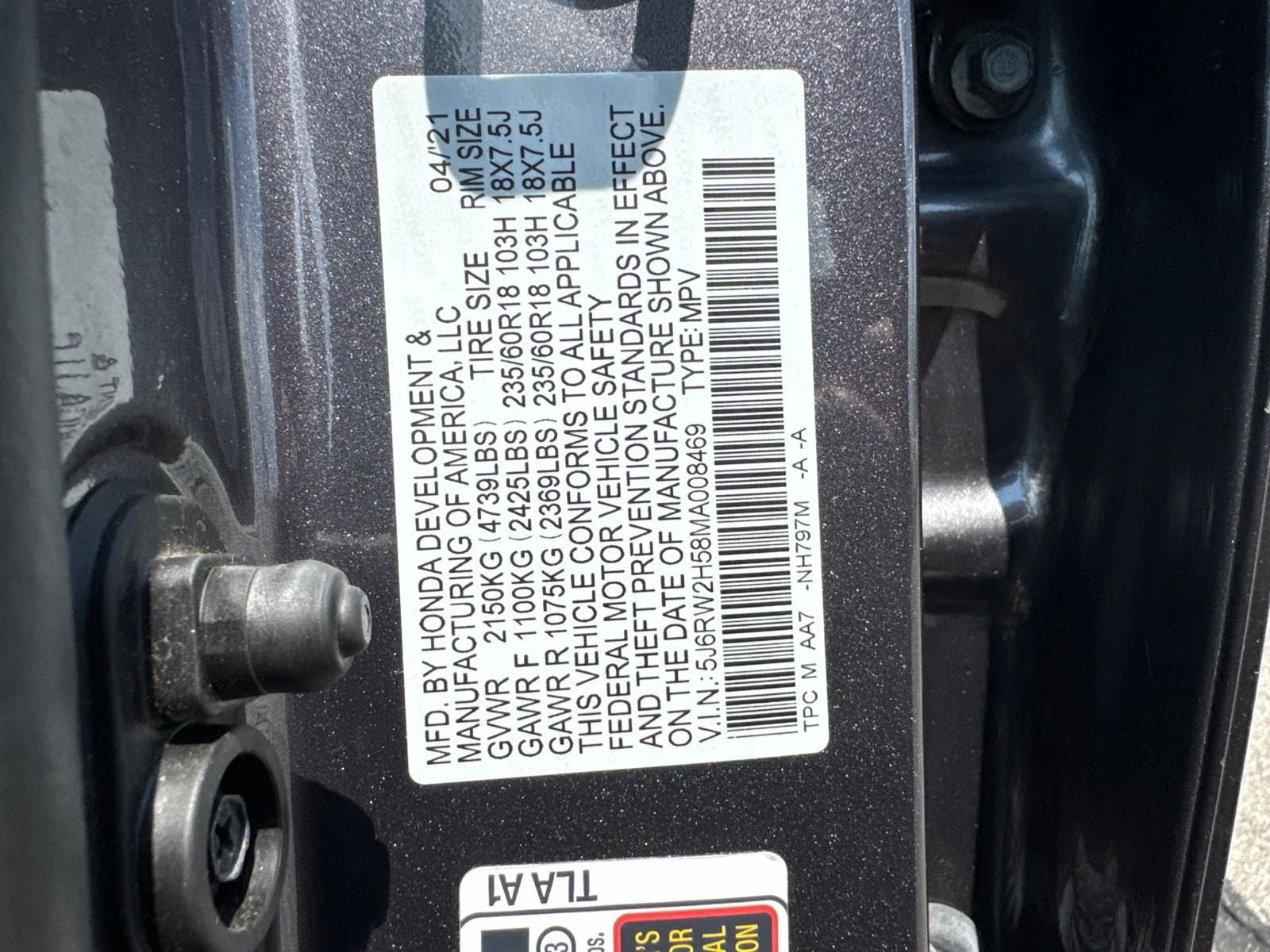 2021 Honda CR-V EX