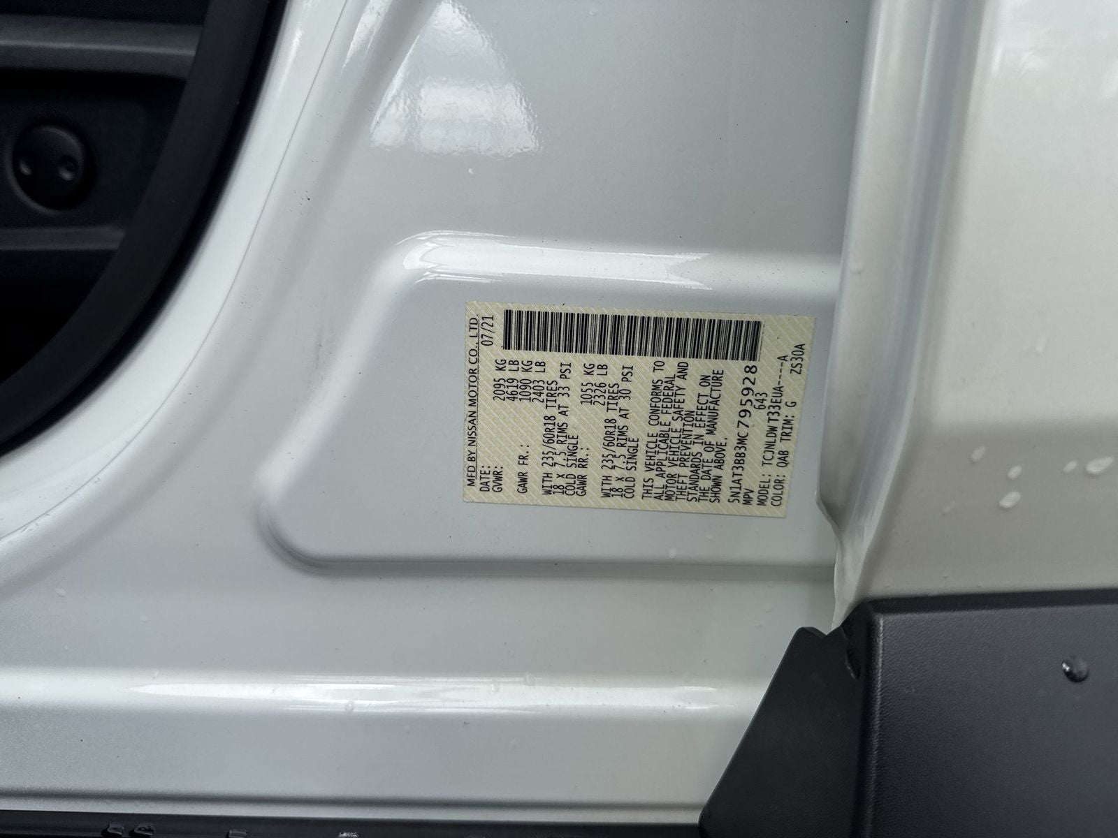 2021 Nissan Rogue SV