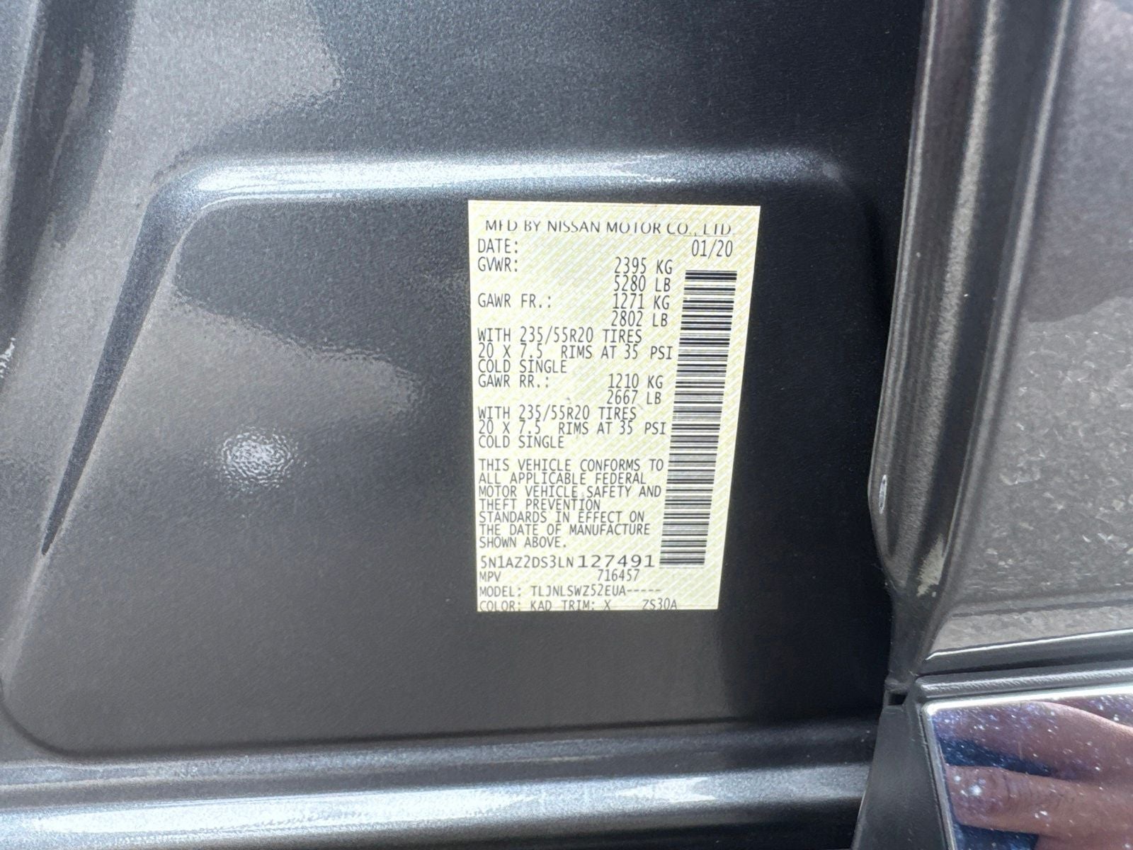 2020 Nissan Murano Platinum
