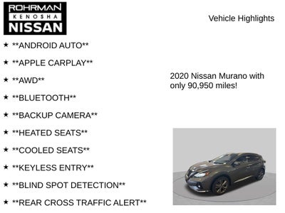 2020 Nissan Murano Platinum