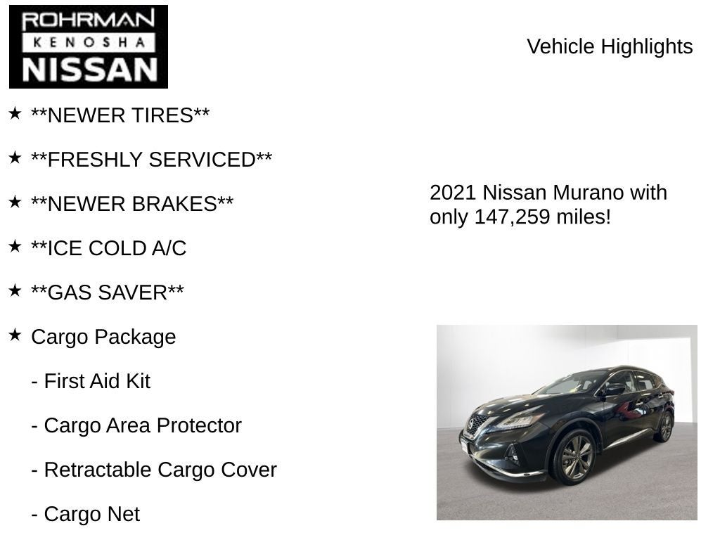 2021 Nissan Murano Platinum