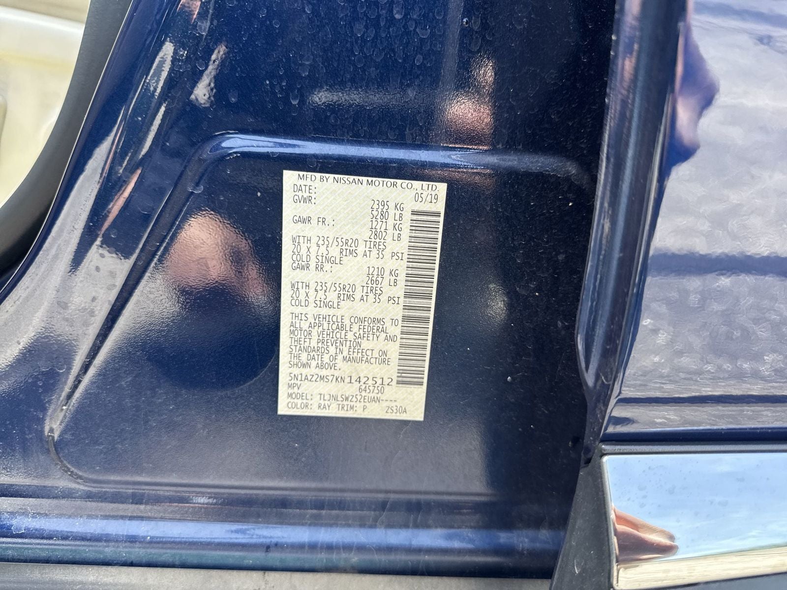 2019 Nissan Murano Platinum