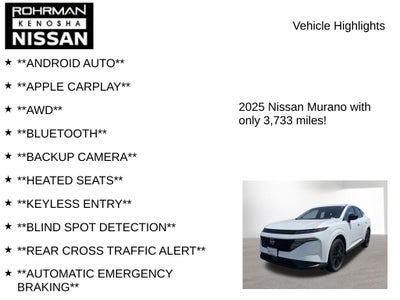 2025 Nissan Murano SV
