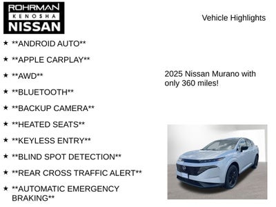 2025 Nissan Murano SV