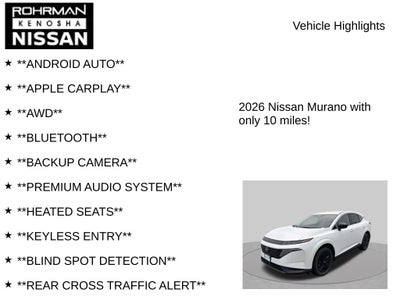 2026 Nissan Murano SV