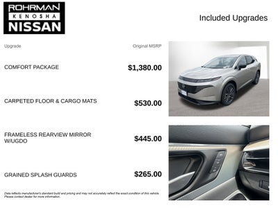 2026 Nissan Murano SL Comfort Package