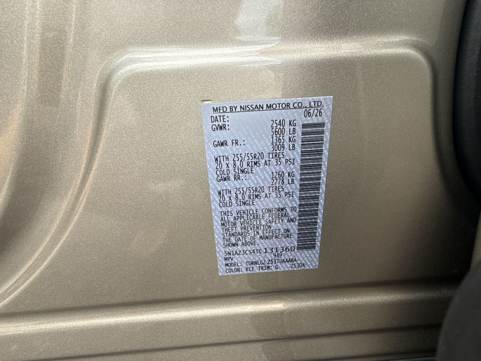 2026 Nissan Murano SL Comfort Package
