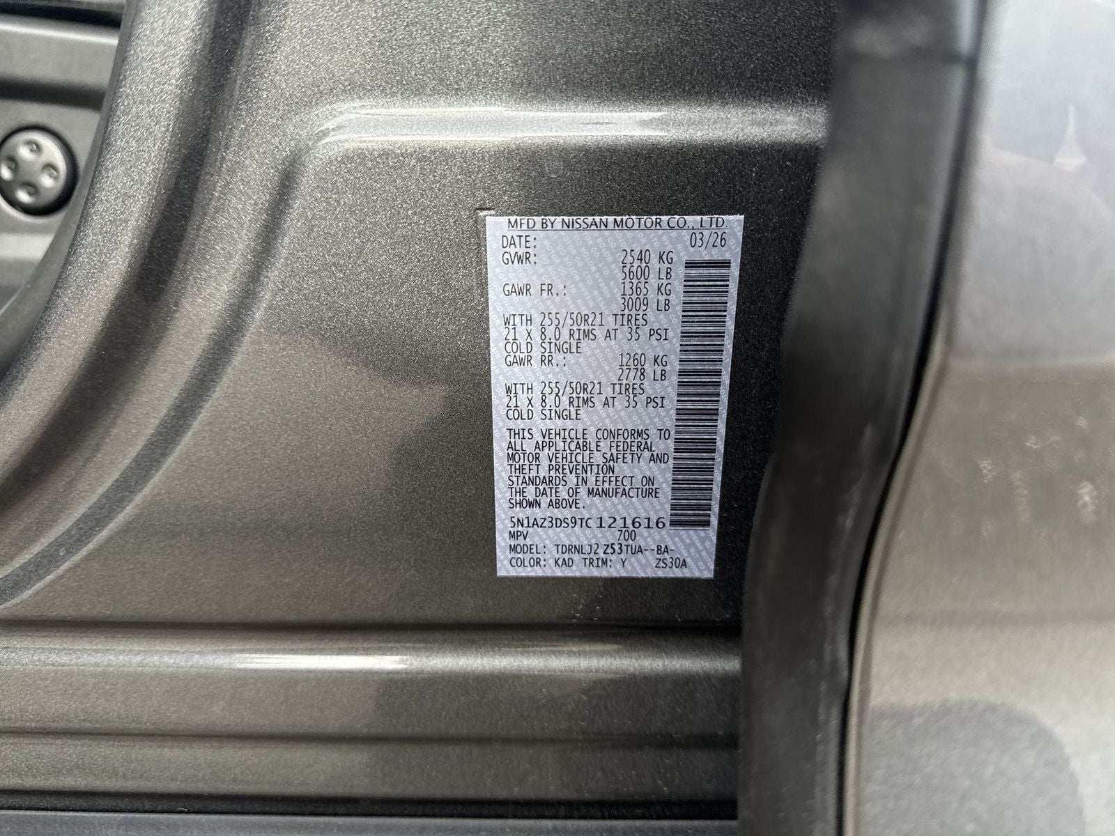 2026 Nissan Murano Platinum