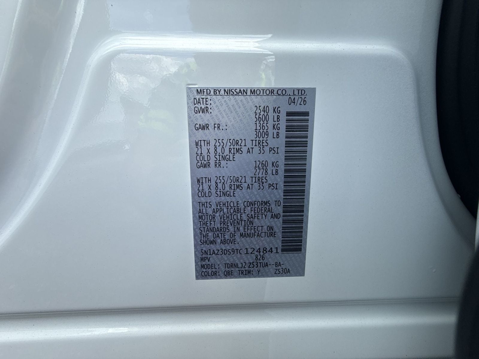 2026 Nissan Murano Platinum
