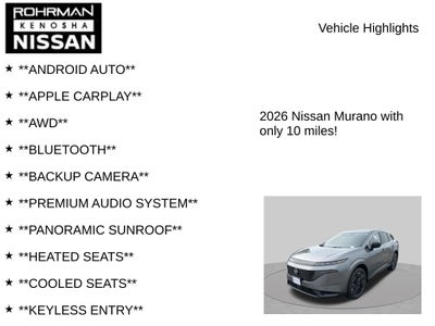 2026 Nissan Murano Platinum