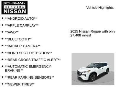 2025 Nissan Rogue S
