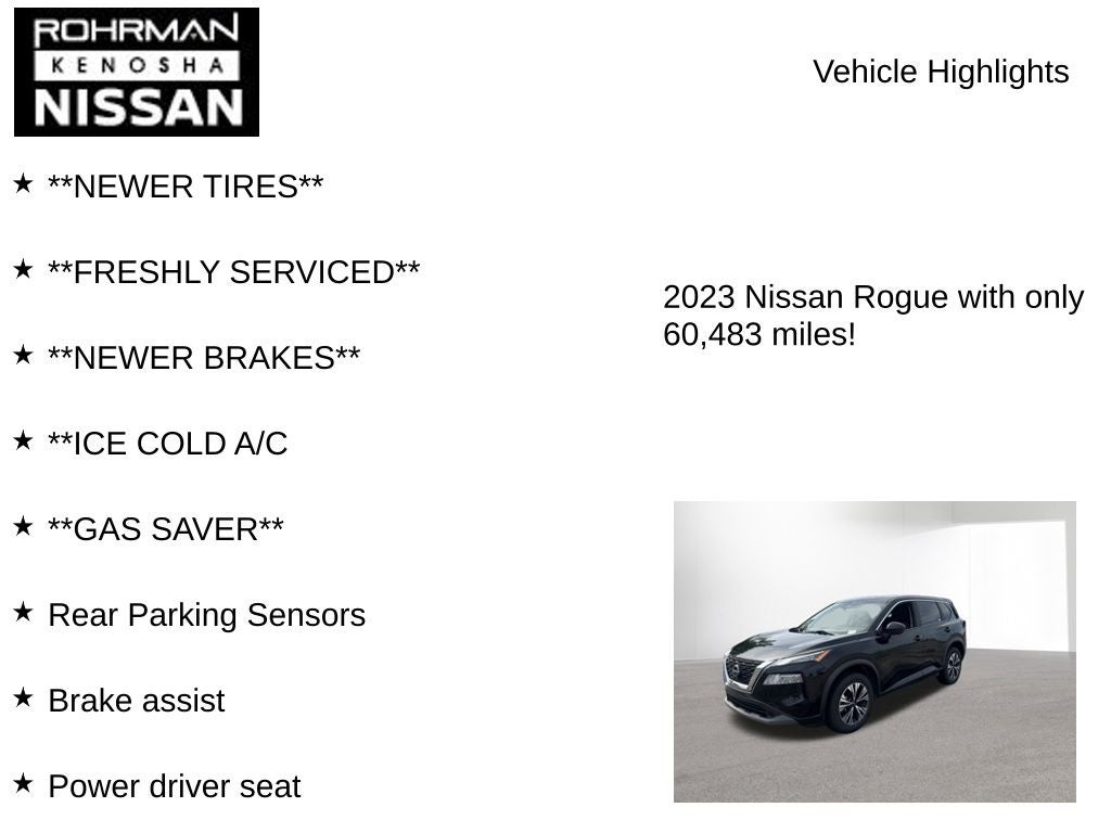 2023 Nissan Rogue SV