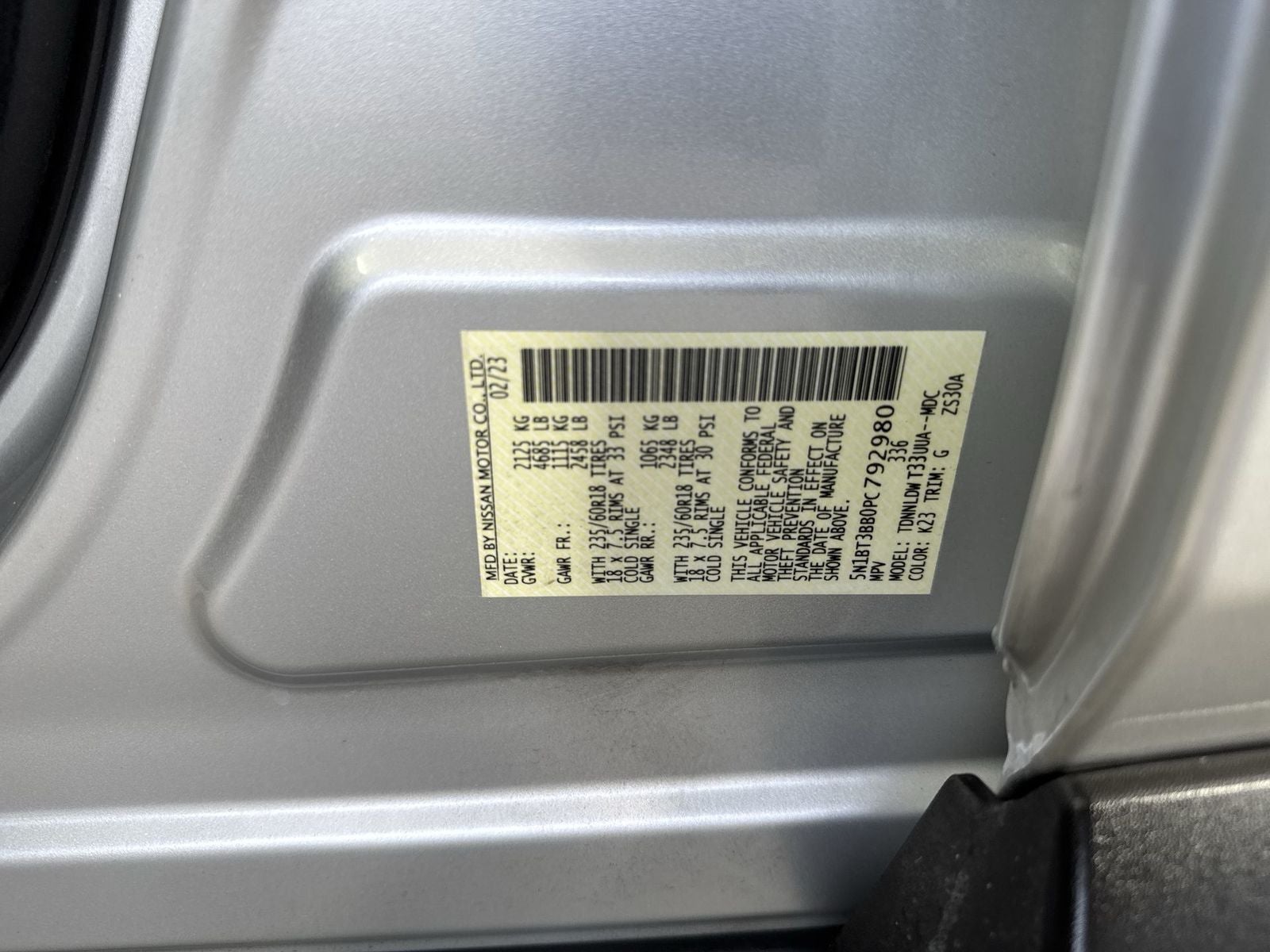 2023 Nissan Rogue SV