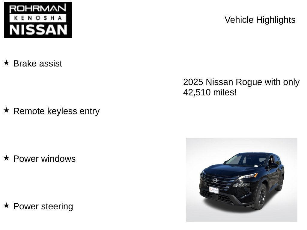 2025 Nissan Rogue SV