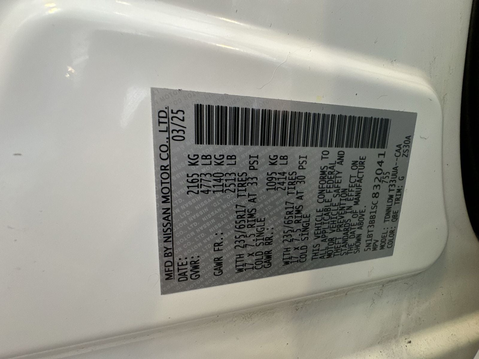 2025 Nissan Rogue Rock Creek