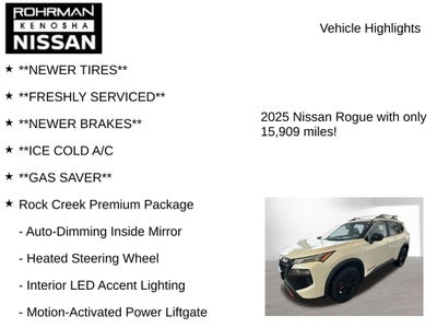2025 Nissan Rogue Rock Creek
