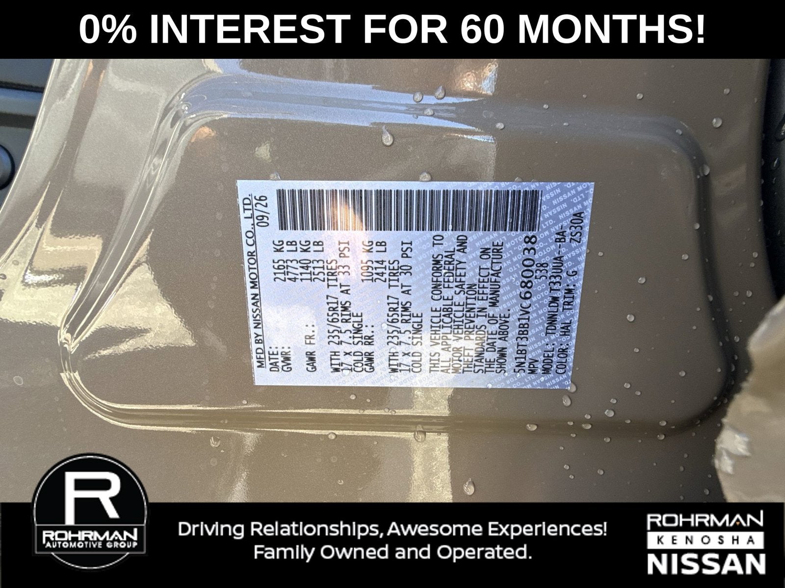 2027 Nissan Rogue Rock Creek