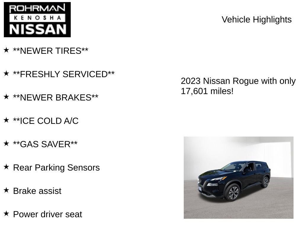 2023 Nissan Rogue SV