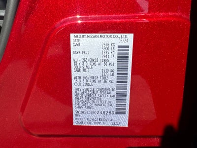 2024 Nissan Pathfinder Rock Creek