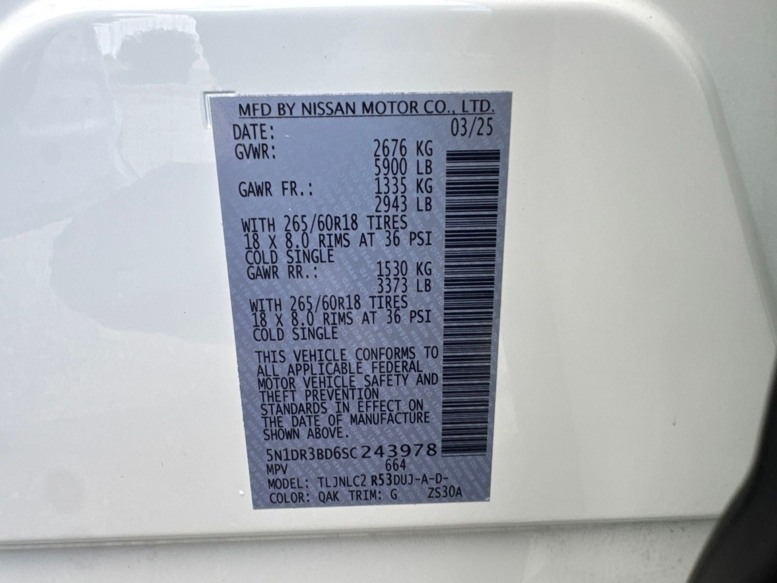 2025 Nissan Pathfinder Rock Creek