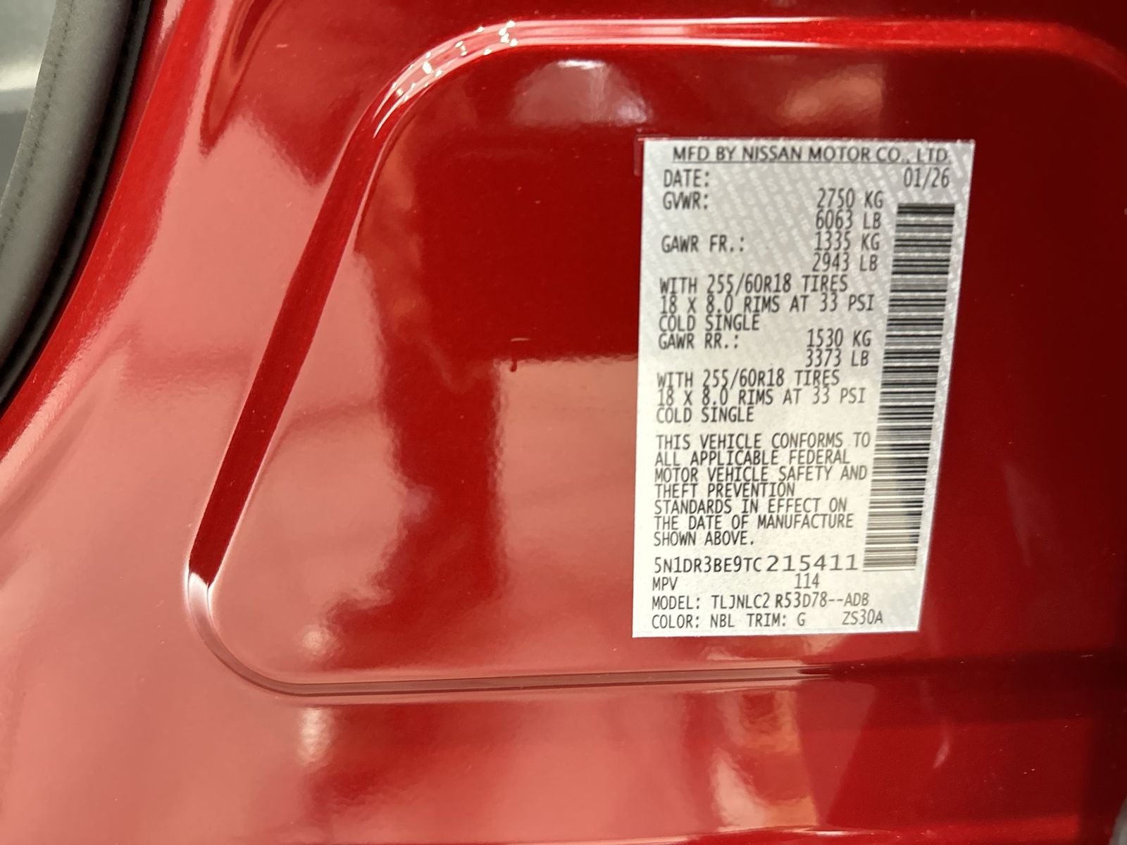 2026 Nissan Pathfinder SV