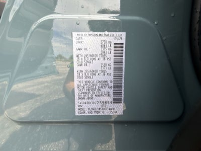 2026 Nissan Pathfinder Rock Creek Premium Package