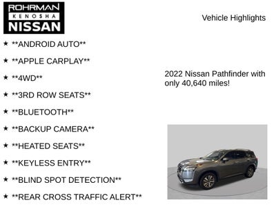 2022 Nissan Pathfinder SL