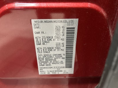 2023 Nissan Pathfinder SL