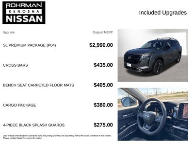 2026 Nissan Pathfinder SL Premium Package