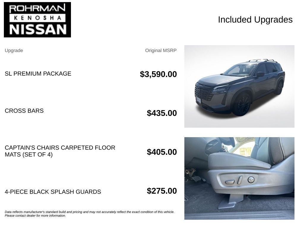 2026 Nissan Pathfinder SL Premium Package