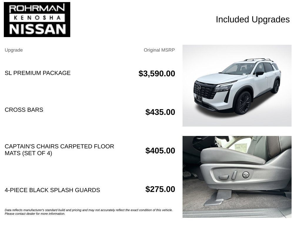 2026 Nissan Pathfinder SL Premium Package