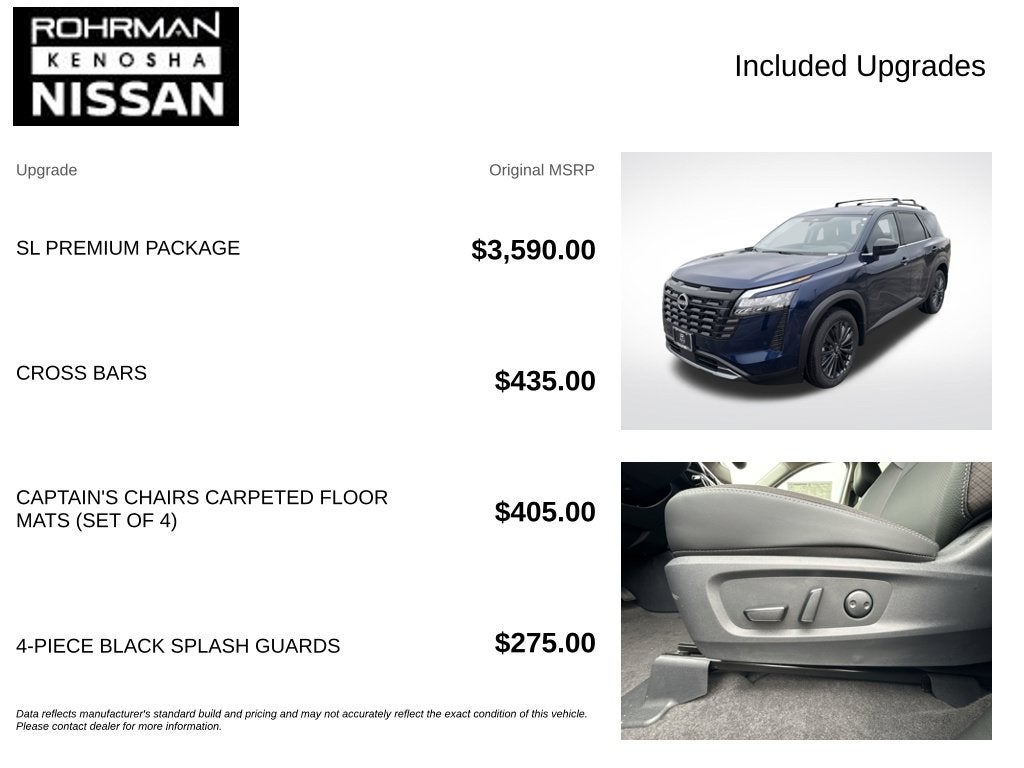 2026 Nissan Pathfinder SL Premium Package