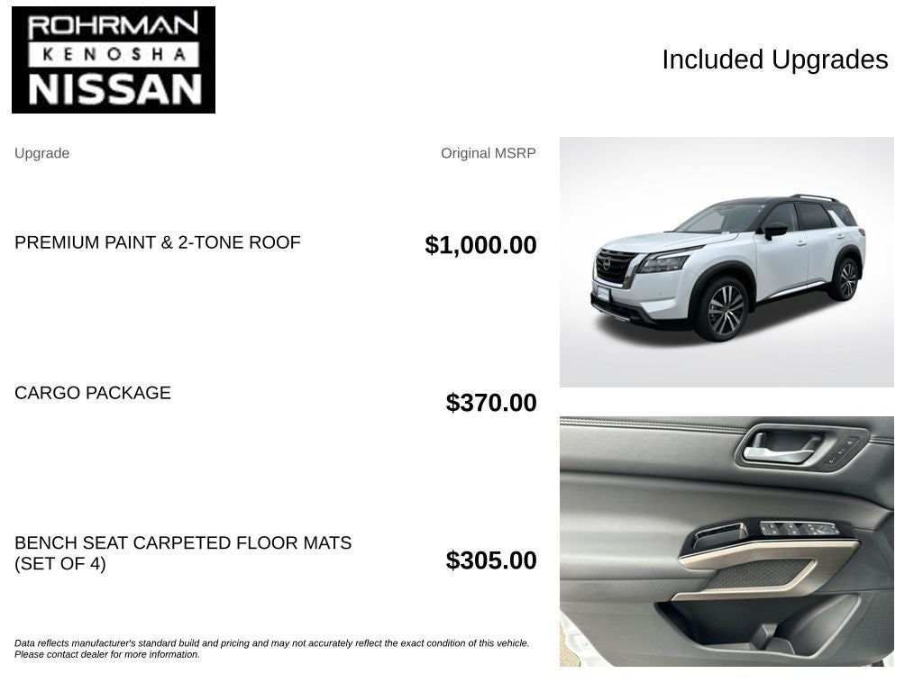 2025 Nissan Pathfinder Platinum