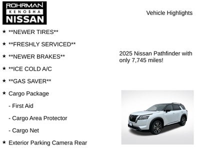 2025 Nissan Pathfinder Platinum