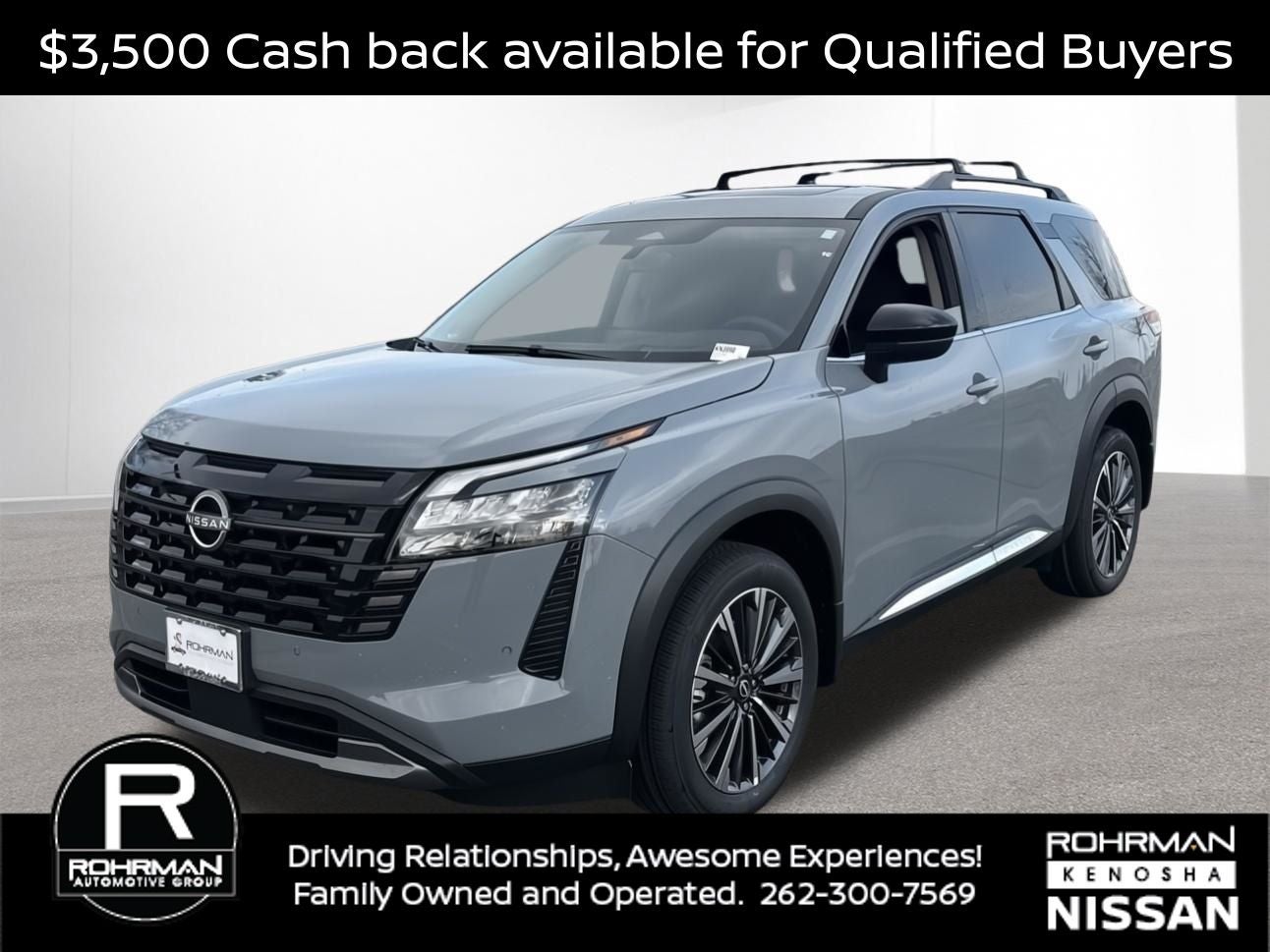 2026 Nissan Pathfinder Platinum Captain Chairs Package